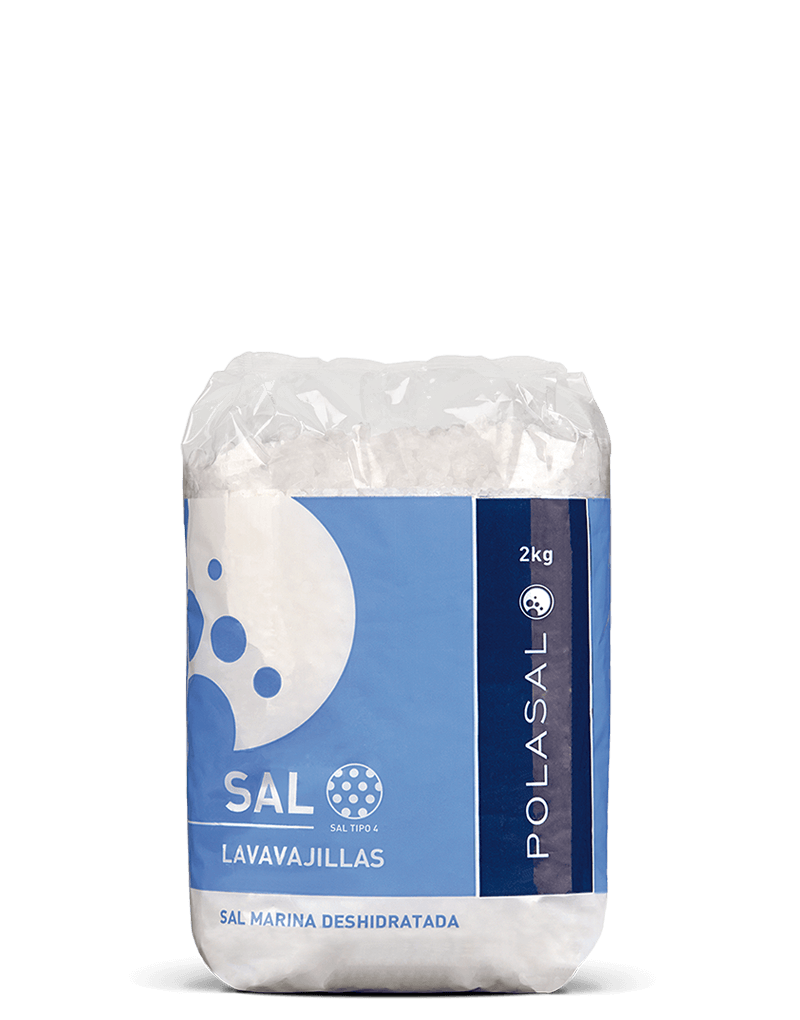 Sal para lavavajillas Paquete sal tipo 4 2kg Polasal