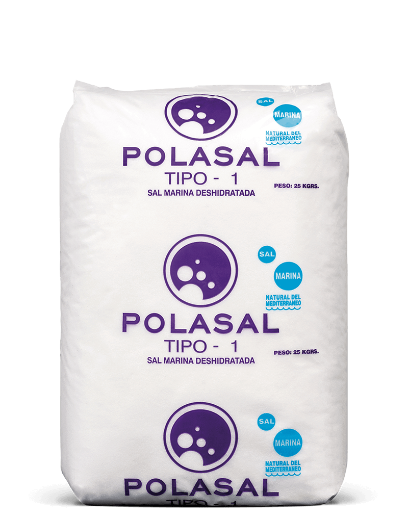 Package 25 kg salt tipo 1 Polasal