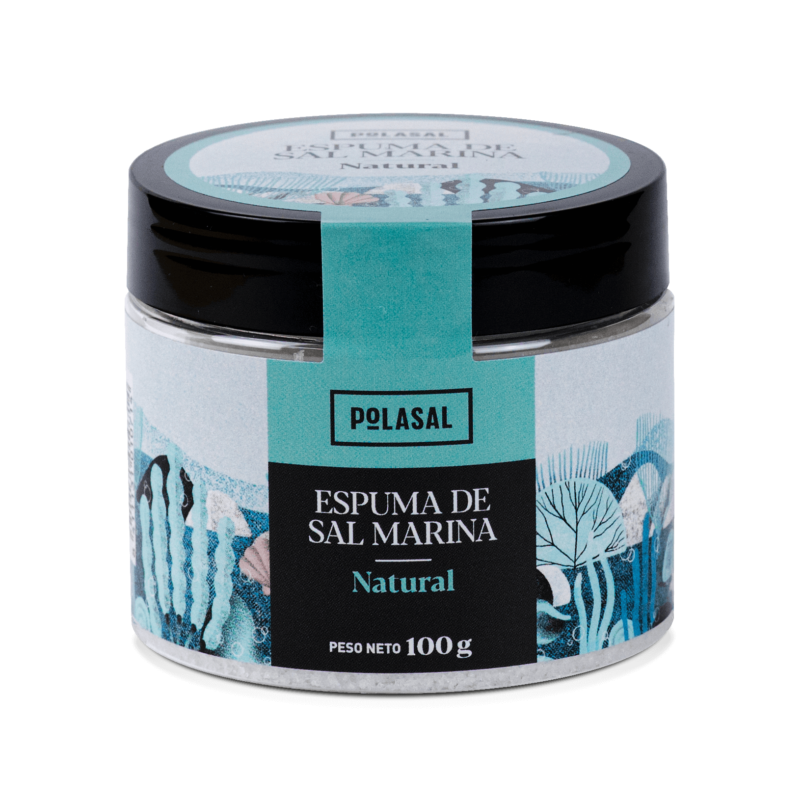 Bote espuma natural 100g Polasal