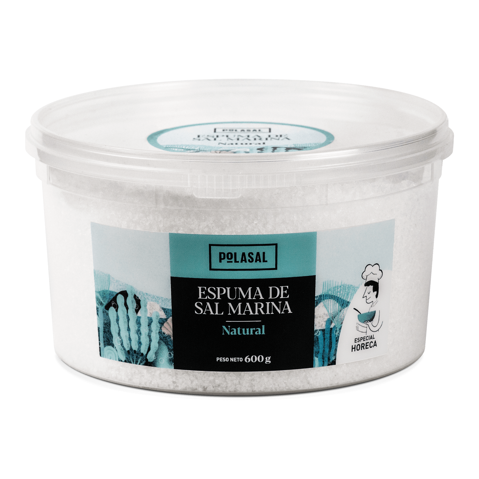 Cubo espuma natural 600g Polasal